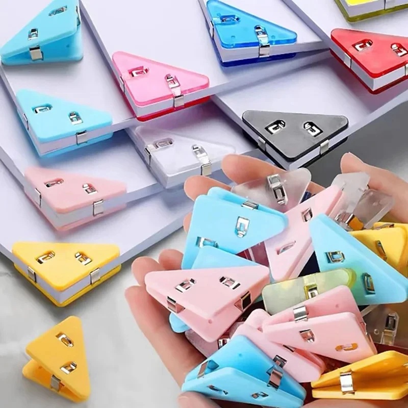 Stationery Books - Yaratıcı Üçgen Klipsler Fatura Klipsi Kitap