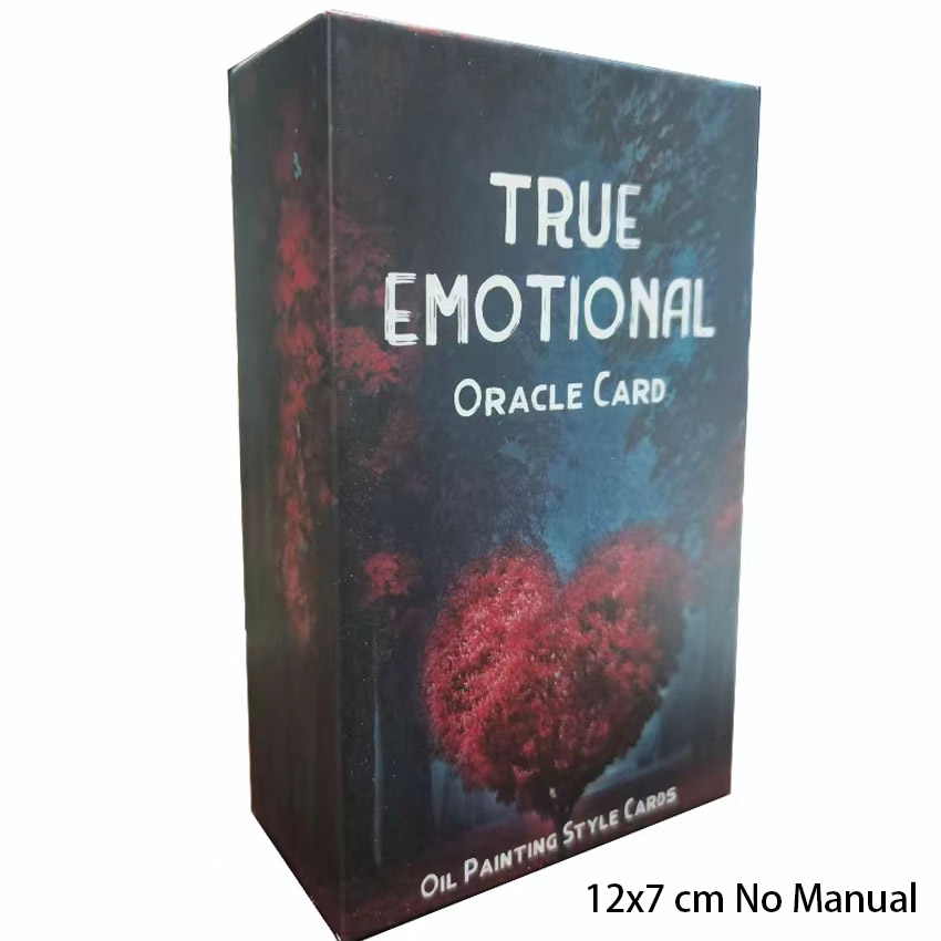 Tarot Deck With Guidebook - 12x7 cm Gerçek Duygusal Oracle Kart