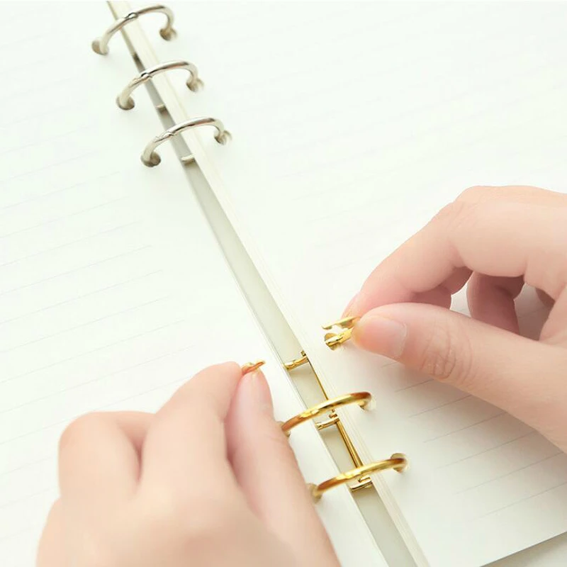 2 adet/takım Metal Kitap Yüzük - Stationery Books incelemesi ve fiyatı