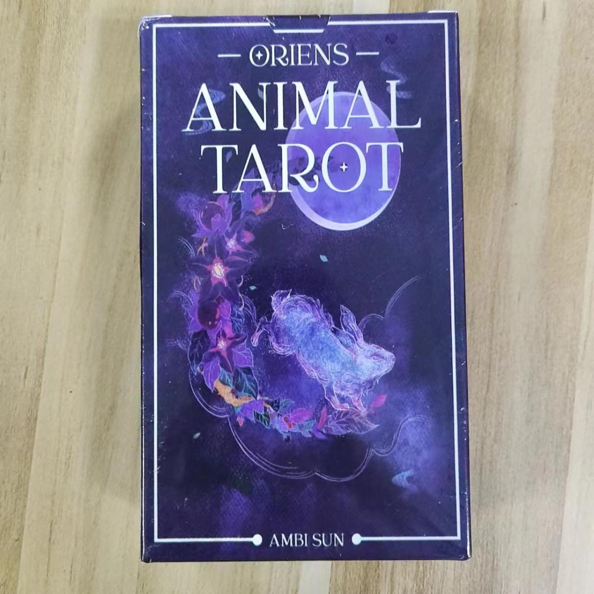 12x7 Cm Oriens Hayvan Tarot 78 - Tarot Deck With Guidebook incelemesi ve fiyatı