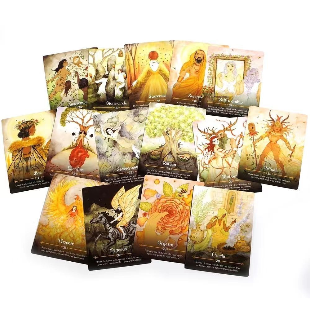 Cadı Oracle kartları Beltane O - Tarot Deck With Guidebook incelemesi ve fiyatı